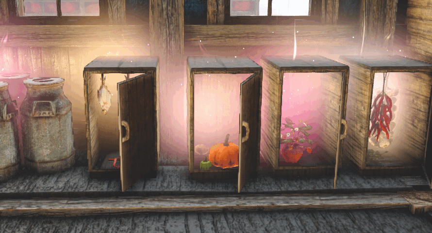 Milk, Meat, Veggie, Herb & Berry Storage